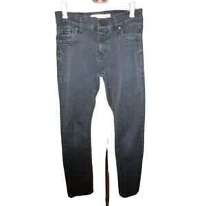 Levi's 519 Extreme Skinny Black Kids Jeans Stretch Sz 14 Reg Shrunk 25”x24”